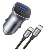 UGREEN 30W USB C Car Charger with 60W USB C Cable PD&QC3.0 Sold by UGREEN GROUP LIMITED UK / FBA