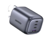 UGREEN Nexode GaN Charger (65W, 4-Port, Foldable Plug) – With Code