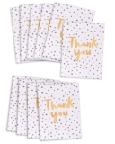UK Greetings Thank You Cards Multipack of 10 Spotty Designs With Envelopes 125 x 195 x 15 mm
