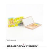 URBAN DECAY X SMILEY Naked Mucho Happy Eyeshadow Palette 5g