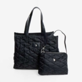 US POLO ASSN Black Reversible Austin Duo Shoulder Bag ( 2 different sized bags for the price )
