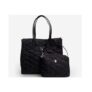 US Polo Assn Black Quilted Tote Bag