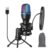 USB Gaming Microphone with Tripod Stand