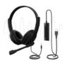 USB Headset with Microphone for PC Laptop
