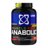 USN Muscle Fuel Strawberry Anabolic Powder, 2.2kg – 53g Protein / 5g Creatine – Instore