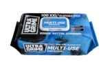 UltraGrime PRO Multiuse Wet Wipes – Heavy-Duty Cleaning Cloths & Hand Wipes Alcohol-Free – (Pack of 100)