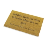 Unbidden Guests Doormat