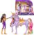 Unicorn Academy, Sophia & Light Magic Wildstar with Rainbow Light-up Effects, 2 Riding Accessories, Dolls and Unicorn Toys for Girls Aged 4 and up