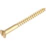 Unifix Brass Woodscrew 3 x 12mm Pack of 25