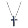 Unique & Co AN-114/50CM Mens Stainless Steel Cross Necklace