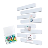 Uoisaiko Felt Pin Board Bar, 33×5 Cm, 8-Pack