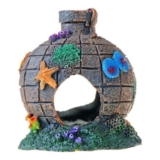 Uotyle Resin Fish Cave with Sea Star Coral Design