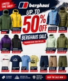 Up to 50% off Berghaus lines (with more than 200 items available, Size XS-3XL)