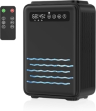 Updated Dehumidifier (Remote control), Pancellent Dehumidifiers for Bedroom, 95 OZ (2.8L)Water Tank, 800 sq.ft (75m²) Quiet Small Dehumidifiers for Basement Home Bathroom with Auto Shut Off, 7 Colors