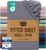 Utopia Bedding Fitted Sheet Double, Grey – Deep Pocket 14 inch (35 cm) – Easy Care – OEKO-TEX Certified – Soft Brushed Microfibre Fabric – Shrinkage and Fade Resistant – Bottom Sheet