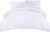 Utopia King Size Duvet Cover with Pillow cases – Soft Microfibre Polyester – Bedding Quilt Set (White)