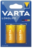 VARTA LONGLIFE C 1.5V ALKALINE BATTERIES 2 PACK C&C only ( Pontypridd & limited locations)