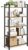 VASAGLE 5-Tier Bookshelf, Bookcase, Shelving Unit, for Office, Study, Living Room, Bedroom, 30 x 80 x 153 cm,