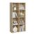 VASAGLE 8-Cube Bookcase, Bookshelf, Cube Storage Unit, Wooden Bookcase