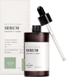 VILLAGE 11 FACTORY ACTIVE CLEAN SERUM (50ml) Korean Skincare – Gentle Exfoliating Serum with AHA & BHA – Acne Care – Sebum Control – 80% Natural Ingredients – Vegan Formula