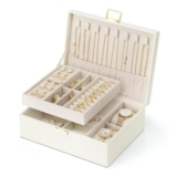 VLANDO Jewellery Box, 2 Layer Jewellery Organiser