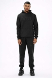 VOI London Temple Fleece Tracksuit – Black (Small)