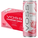 VOSS Flavoured Sparkling Water Zero Sugar Drink Zero Calorie Naturally Sourced Water 10x 330ml Multipack