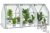 VOUNOT Mini Greenhouse with 3 Roll-Up Zipper Windows, Plant Grow House Plant Tunnel Reinforced 135g/m² PE Cover 270x90x90cm