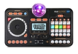VTech Kidi DJ Mix (Black), Toy DJ Mixer for Kids with 15 Tracks and 4 Music Styles, with Lights and Effects, Educational Toy