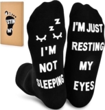 Valentines Gifts for Him Men,9-11 Non-slip Funny Mens Socks,Valentines day Gifts for Him Boyfriend Husband,Anniversary Presents fo Boyfriend Husband on Birthday Christmas
