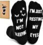 Valentines Gifts for Him Men,9-11 Non-slip Funny Mens Socks,Valentines day Gifts for Him Boyfriend Husband,Anniversary Presents fo Boyfriend Husband on Birthday Christmas