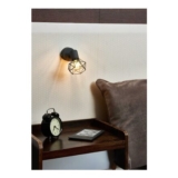 ValueLights Angus Black Industrial Wall Light