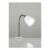 ValueLights Huey Single White Clip on LED Lamp