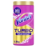 Vanish Turbo Stain Remover Powder, 1.9kg, Boosted Oxi Action for Quick Wash