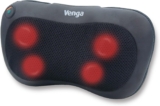 Venga Shiatsu Massage Pillow with Heating, 4 Massage Nodes, Auto-Reverse Function, Black, VG MAS 3000 BS