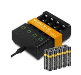 Venom Rechargeable Battery Charging Dock plus 10 x AA 1000mAh Batteries – Sold & Delivered by The Accessory Outlet – Free delivery with code