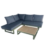 Verdant Corner Garden Sofa Set