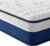 Vesgantti Single Mattress, 10 Inch Hybrid Single Size with Breathable Memory Foam and Individual Pocket Spring-Medium Firm, 3FT Mattress, 90x190x25cm