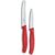 Victorinox Swiss Classic paring Knife Set, 2-piece Straight Blade and Serrated Edge, Stainless Steel, Swiss Made