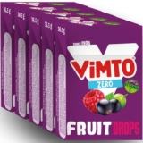 Vimto Zero Fruit Drops, Sugar Free Sweets, 36.5 g (Pack of 20)