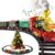 Vintage Steam Train Set with Lights & Sounds for Kids 3-8, Ideal Christmas Gift, Fun & Educational Toy