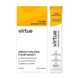 Virtue 12 X 4.5g Mango Passionfruit Electrolytes Hydration Sachets