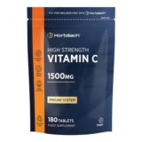 Vitamin C Tablets 1500mg 180 Count