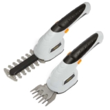 VonHaus Hedge Trimmer & Grass Shears Cordless 2 in 1 Handheld 3.6V Battery, 2 Changeable Blades, Charger – Sold and Shipped by VonHaus UK