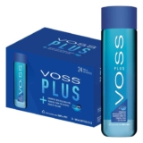 Voss Water, VOSS UK Plus, Artesian Still Water with Aquamin, Minerals and Electrolytes, Bulk pack of 24 x 500 ml