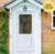 W hite Fibre 2XG Double Glazed Clear Glass External Door 1981 x 762mm