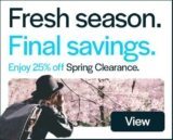 WEX Spring Clearance Sale – an additional 25% off Selected Lenses and Camera Action Camera Accessories with code ( 800 lines )