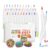 WSICSE 36 Colour Acrylic Brush Tip Paint Marker Pens
