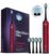 Wagner Stern VibroWave Plus Rechargeable Oscillation & Vibration Sonic Electric Toothbrush with 4 Brush Heads – IPX7 Waterproof
