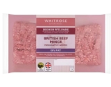 Waitrose British Native Breeds Beef Mince 15% Fat 750g